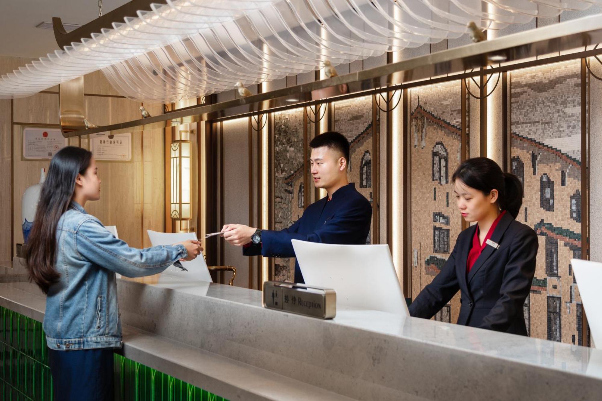 Guangzhou Wogo Yuanbao Hotel-Zhujiang New Town-Free Canton Fair Shuttle Bus & Overseas Buyer Registration Services Екстер'єр фото