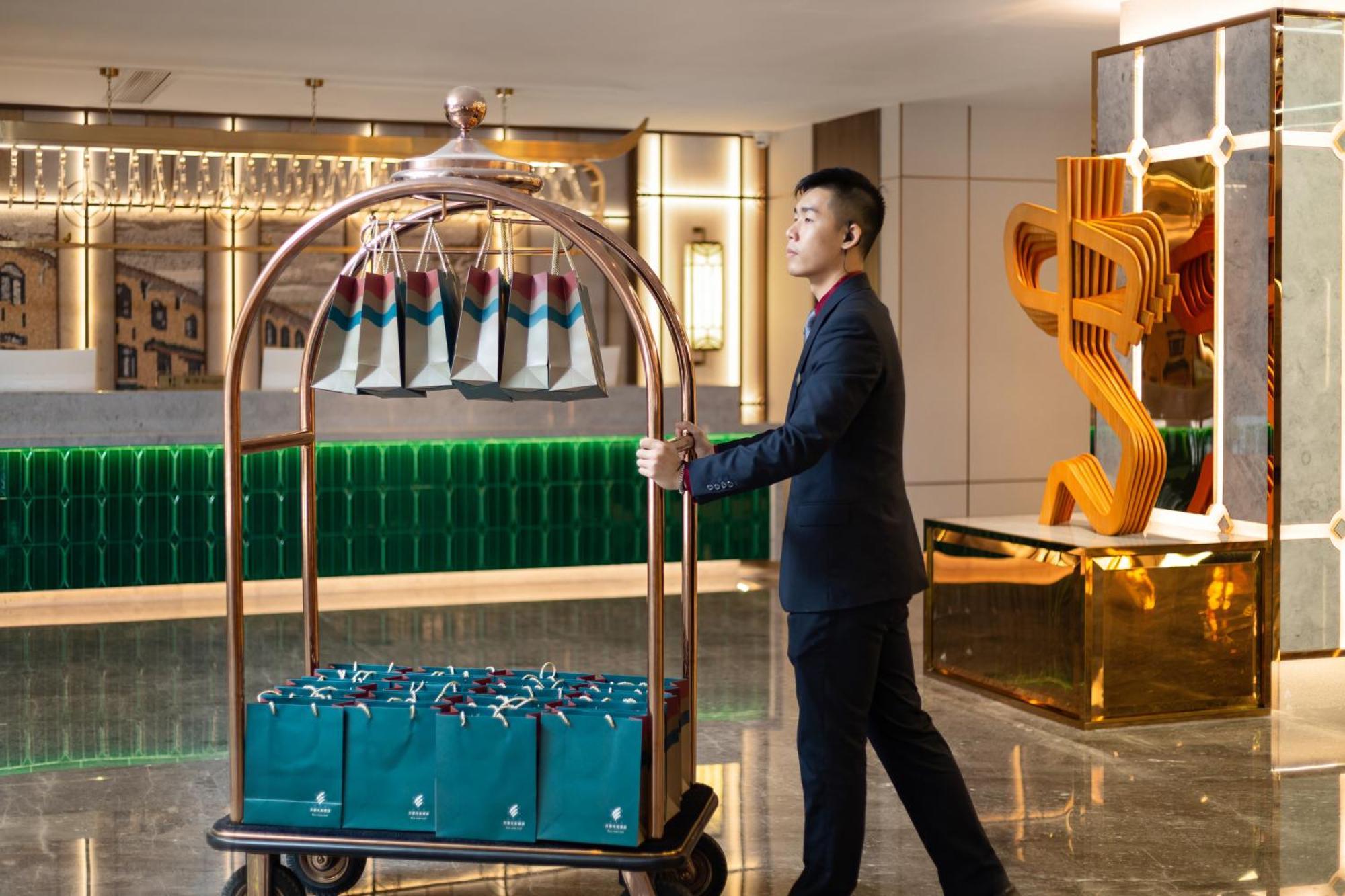 Guangzhou Wogo Yuanbao Hotel-Zhujiang New Town-Free Canton Fair Shuttle Bus & Overseas Buyer Registration Services Екстер'єр фото